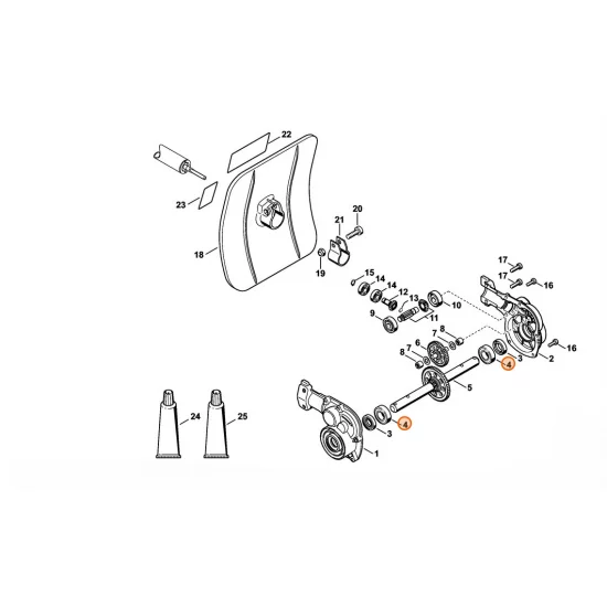 STIHL  Łożysko kulkowe 6003-2Z 9503 003 5360